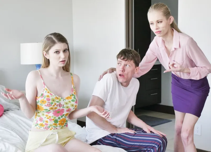 Má kế bắt con gái riêng của ông chồng quan hệ với cậu con trai